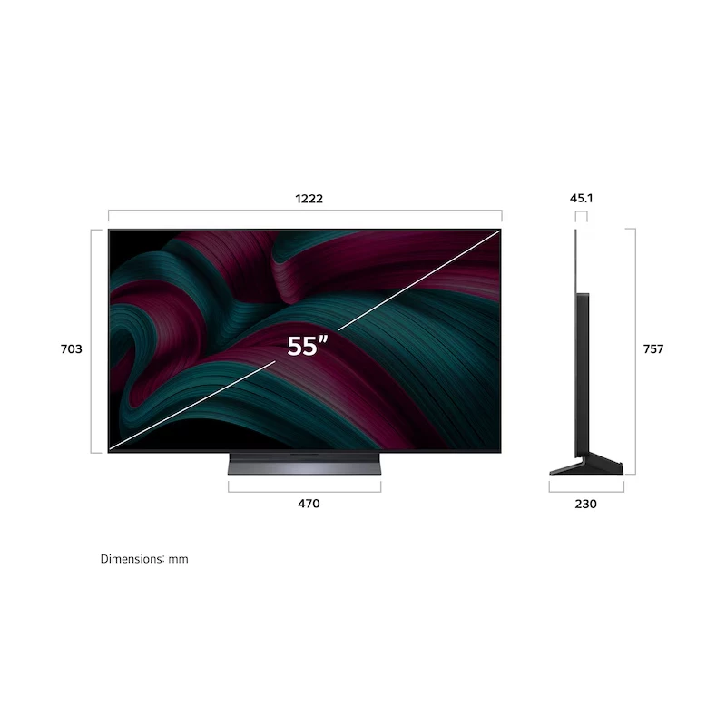 TV LG OLED C5 – 55 pouces