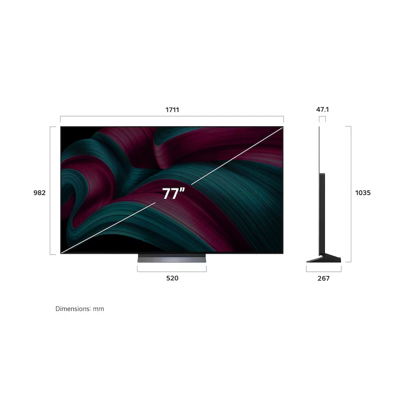 TV LG OLED C5 – 77 pouces TV LG OLED C5 – 77 pouces