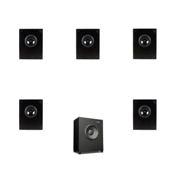 Pack Audio Excellence Solo One 5.1 avec Subwoofer KRIX Volcanix