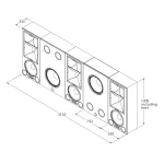 Pack audio Salle de cinéma Krix MX-40 (11.1.6)