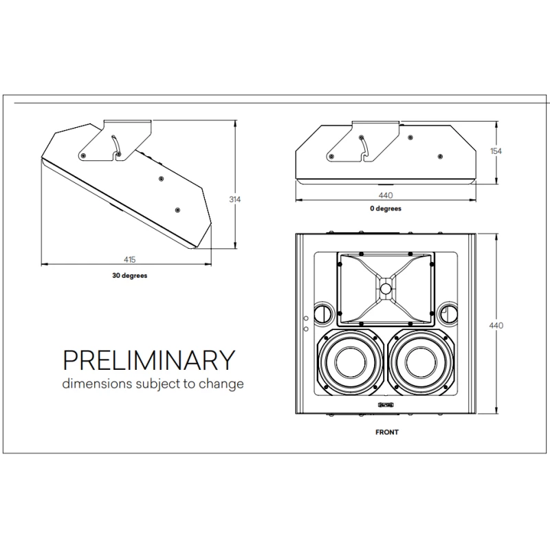 Pack audio Salle de cinéma Krix OWX-50 (7.1.4)