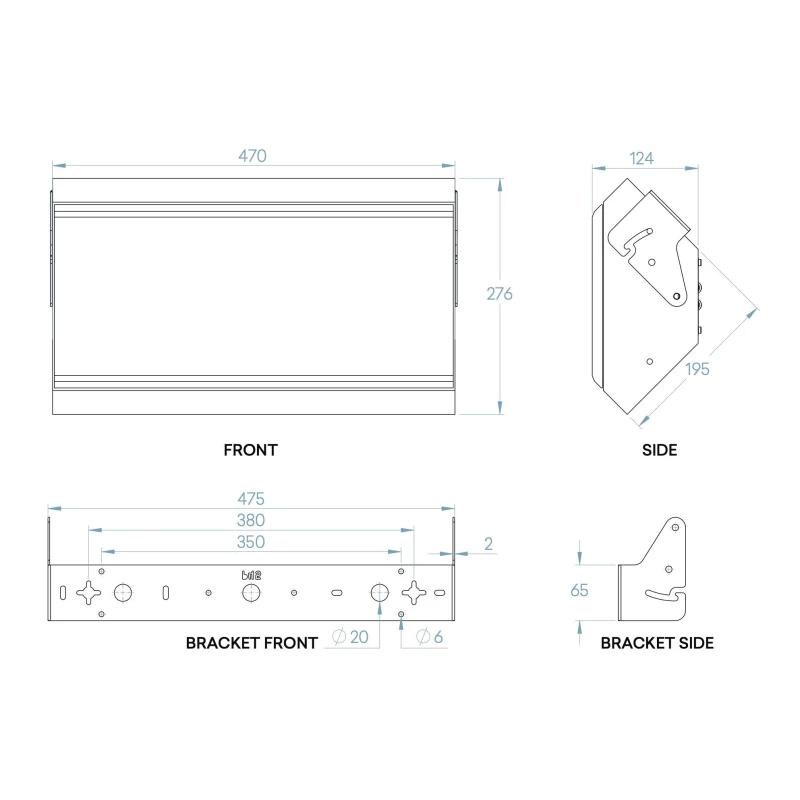 Pack audio Salle de cinéma Krix OWX-50 (7.1.4)
