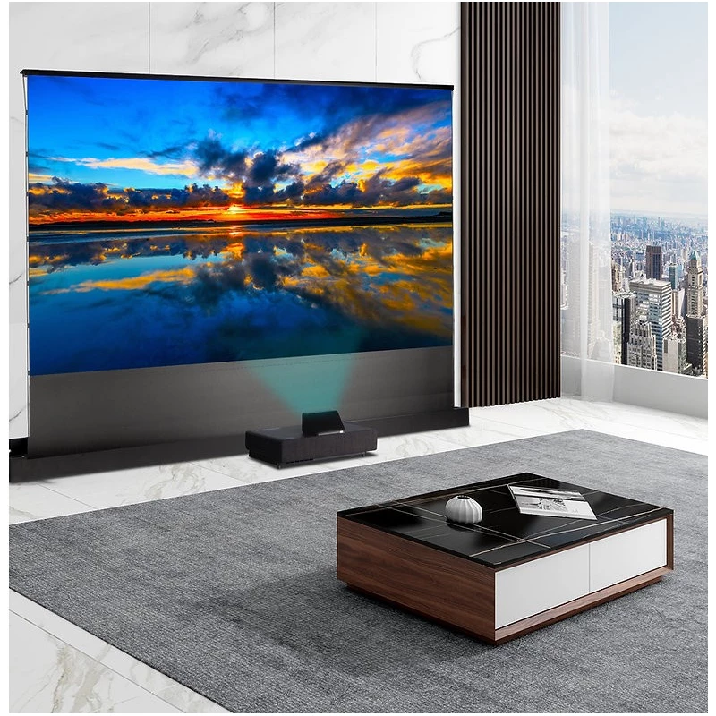 Pack Projection Ultra courte focale avec Ecran Lumene et videoprojecteur Epson QS100