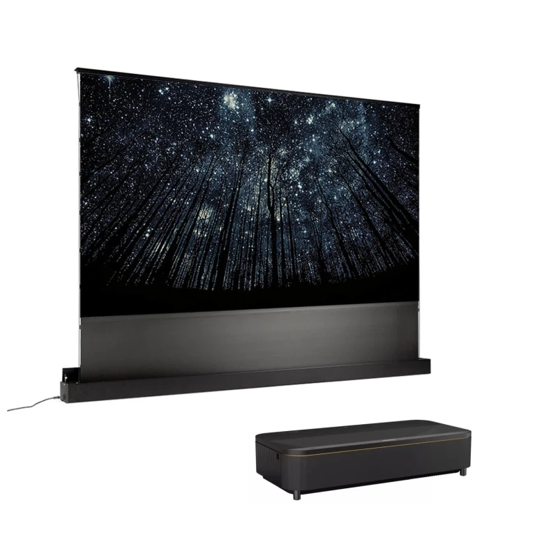 Pack Projection Ultra courte focale avec Ecran Lumene et videoprojecteur Epson QS100