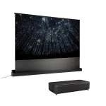 Pack Projection Ultra courte focale avec Ecran Lumene et videoprojecteur Epson QS100