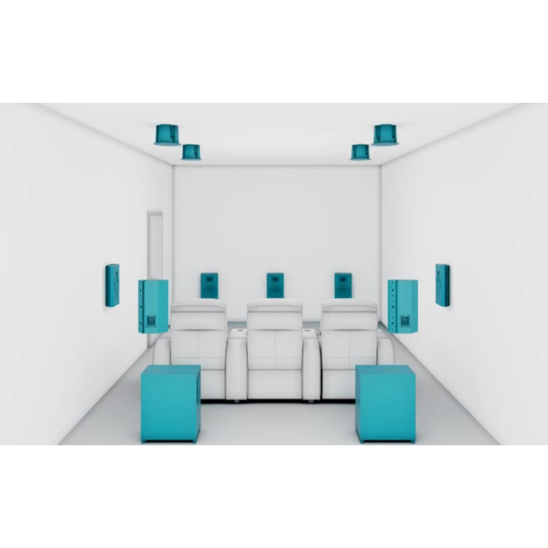 Pack audio Salle de cinéma Krix Megaphonix in-room (7.1.4)