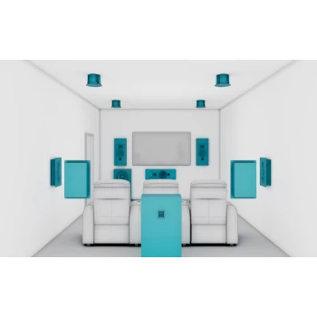 Pack audio Salle de cinéma Krix Megaphonix Flat / Megaphonix Centre (7.1.4)