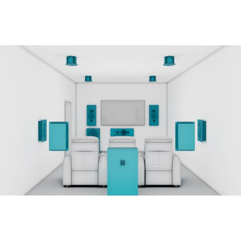 Pack audio Salle de cinéma Krix Megaphonix Flat / Megaphonix Centre (7.1.4)