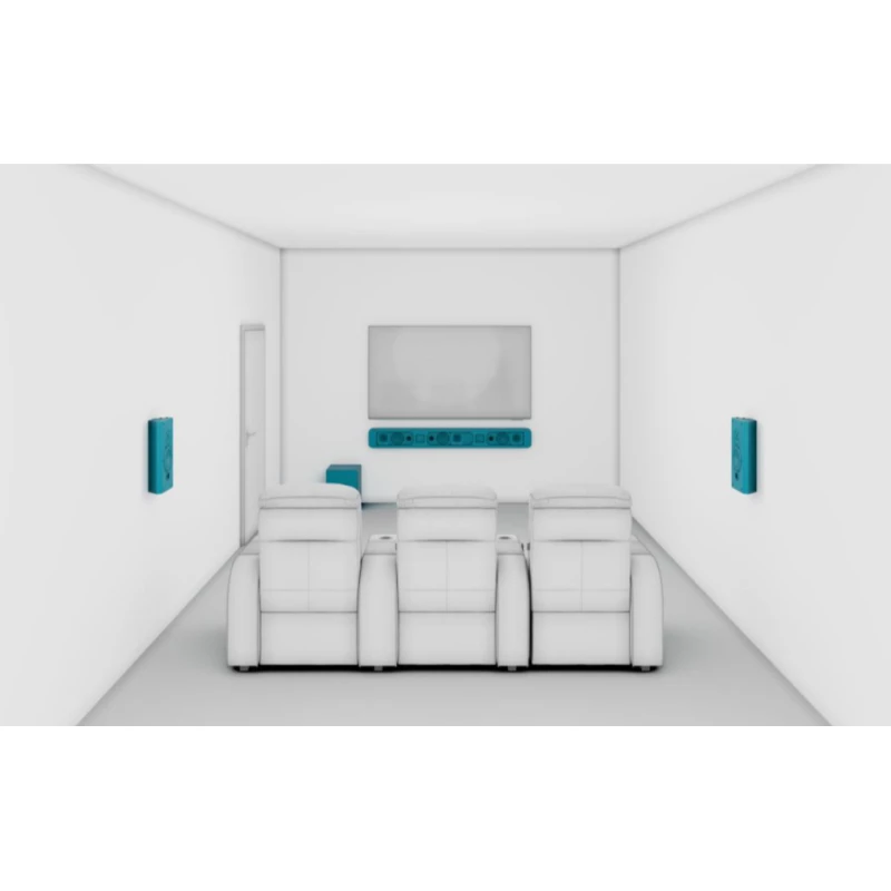 Pack audio Salle de cinéma Krix LX-7 (5.1)