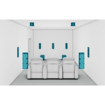 Pack audio Salle de cinéma Krix IW-50 (7.1.2)