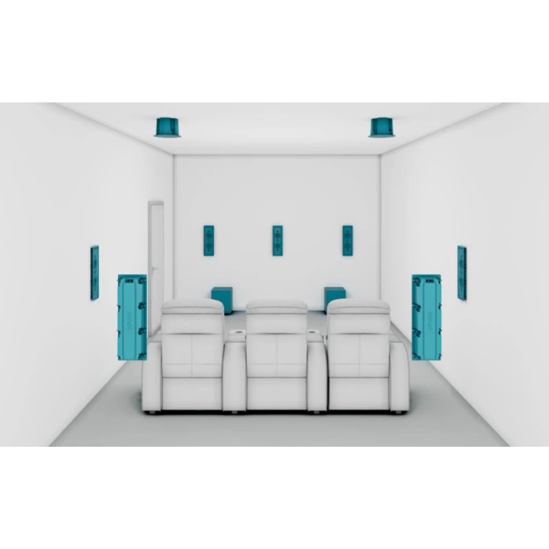 Pack audio Salle de cinéma Krix IW-50 (7.1.2)