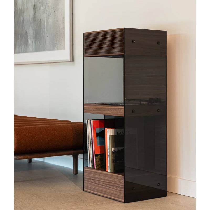 PR Alta Meuble enceinte platine vinyle tout-en-un