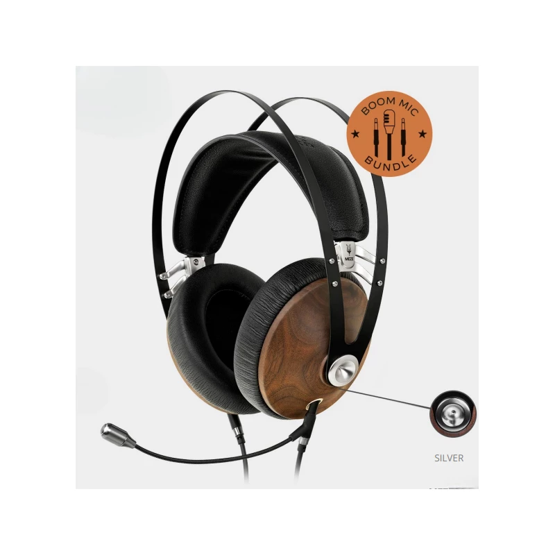99 Classic Walnut casque fermé avec micro Boom Mic