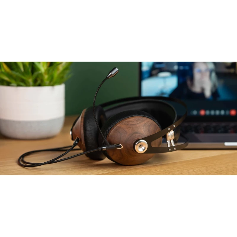 99 Classic Walnut casque fermé avec micro Boom Mic