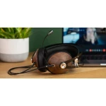 99 Classic Walnut casque fermé avec micro Boom Mic