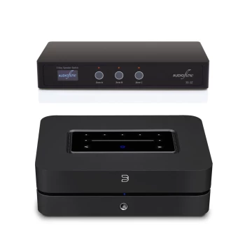 Pack Multiroom Bluesound PowerNode et Sélecteur 3 zones