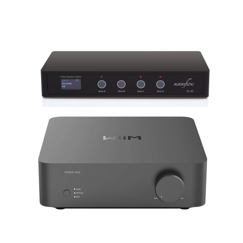 Pack Multiroom Wiim VibeLink et Sélecteur 4 zones