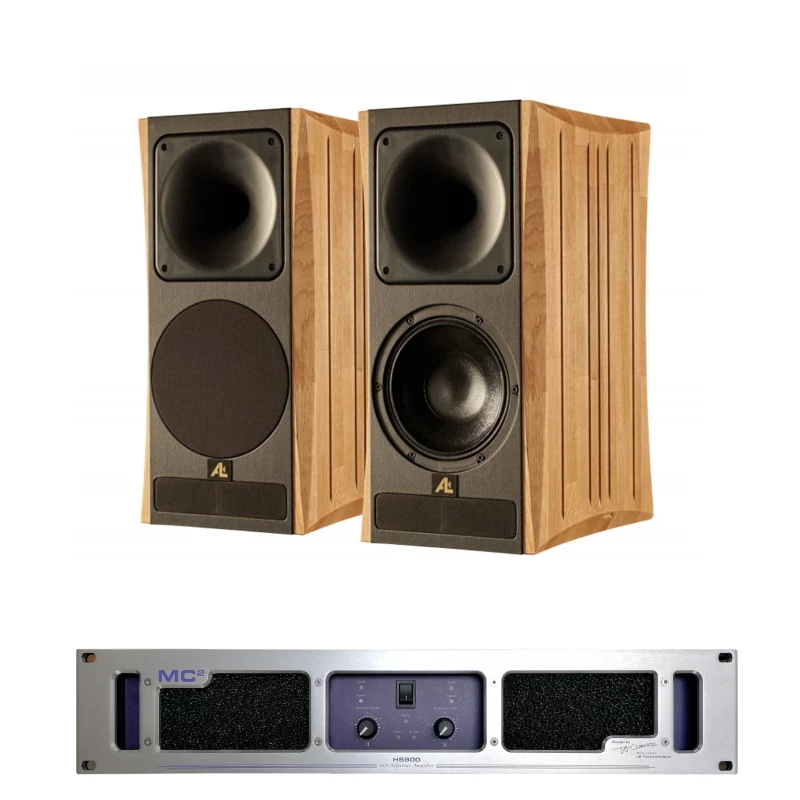 Pack HiFi Enceintes Atlantis AT 21 Pro avec Ampli MC2 HS800