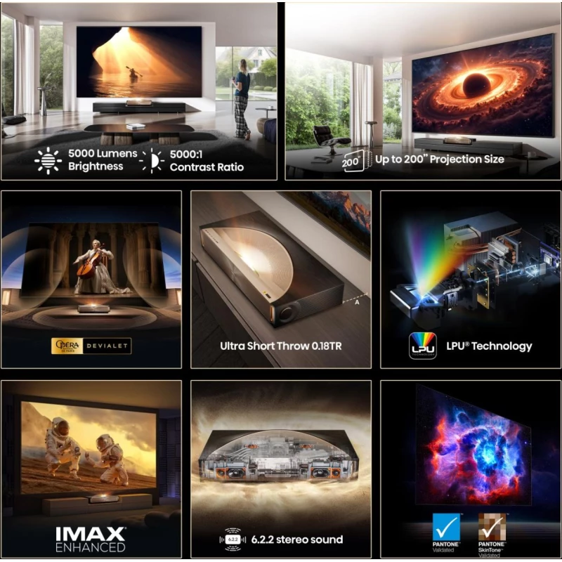 L9Q Laser cinema ultra courte focale