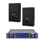Pack Amplificateur MC2 Delta 100 DSP avec caissons Krix MXi-118 infrasoniques