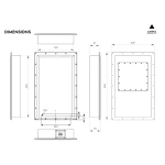 Alf 50SM - Caisson invisible
