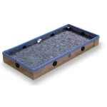 Boitier d'encastrement pour murs pleins