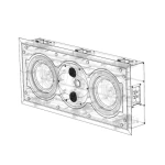 R5i-C - Enceinte centrale encastrable THX Dominus THX Ultra