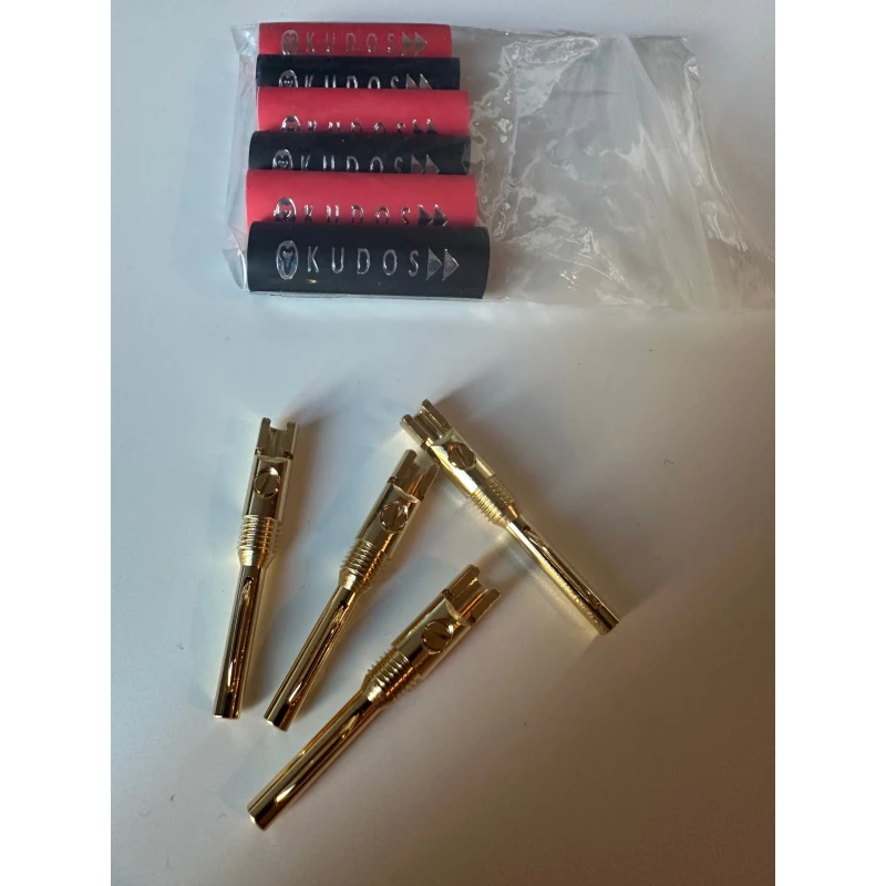 Kit Fiches banane pour câble d'enceinte KUDOS KS-1