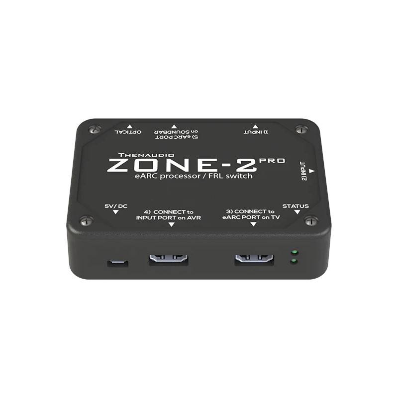 Processeur audio double eARC ZONE2-PRO