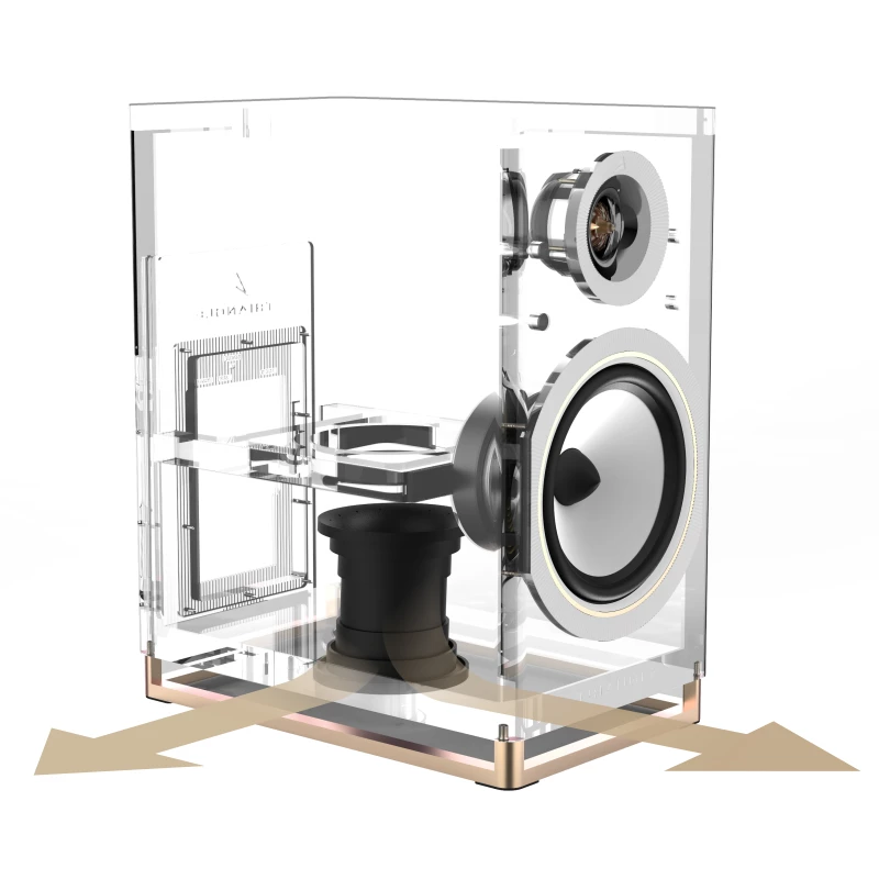 Capella 2 - Enceintes bibliothèques connectées - La paire