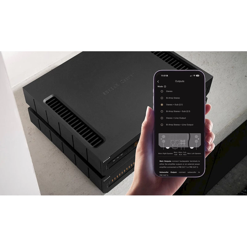 Caspian 4G - Préampli Lecteur réseau