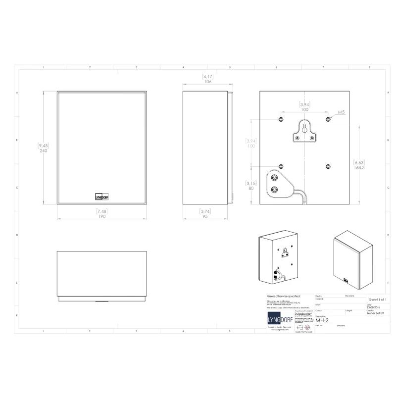 MH-2 - Enceinte murale