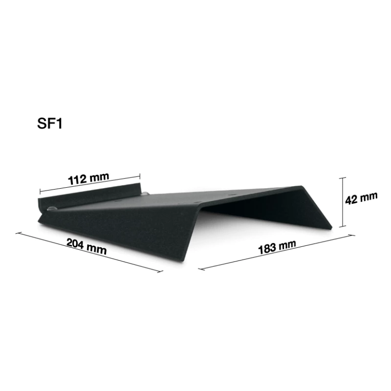 SF1 – Support incliné pour enceintes compactes et centrales - La paire