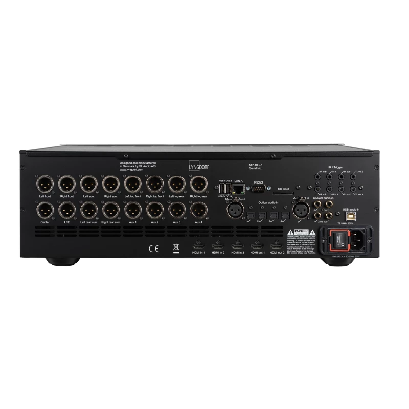 MP-40 Processeur multicanal