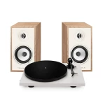 Pack Triangle Platine vinyle Lunar 1 avec Enceintes BR02 Connect