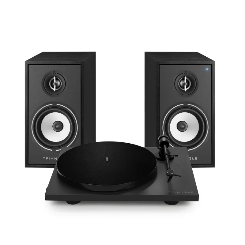 Pack Triangle Platine vinyle Lunar avec Enceintes BR02 Connect