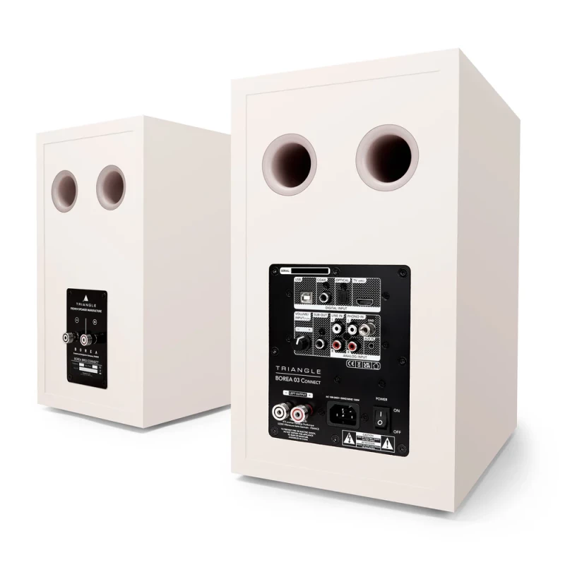 BR03 Connect - Enceintes bibliothèque connectées - La paire