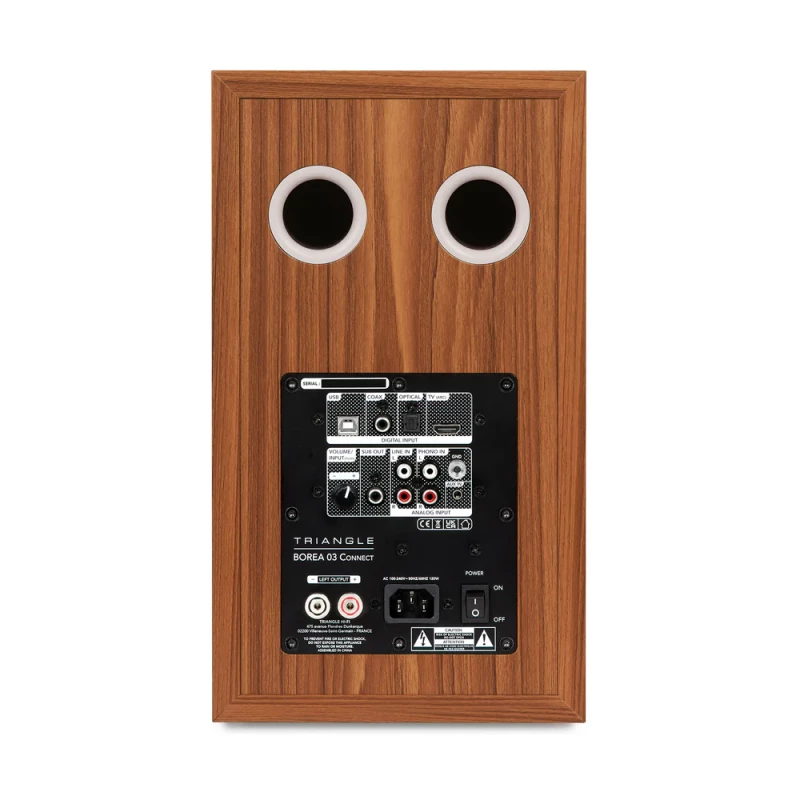 BR03 Connect - Enceintes bibliothèque connectées - La paire