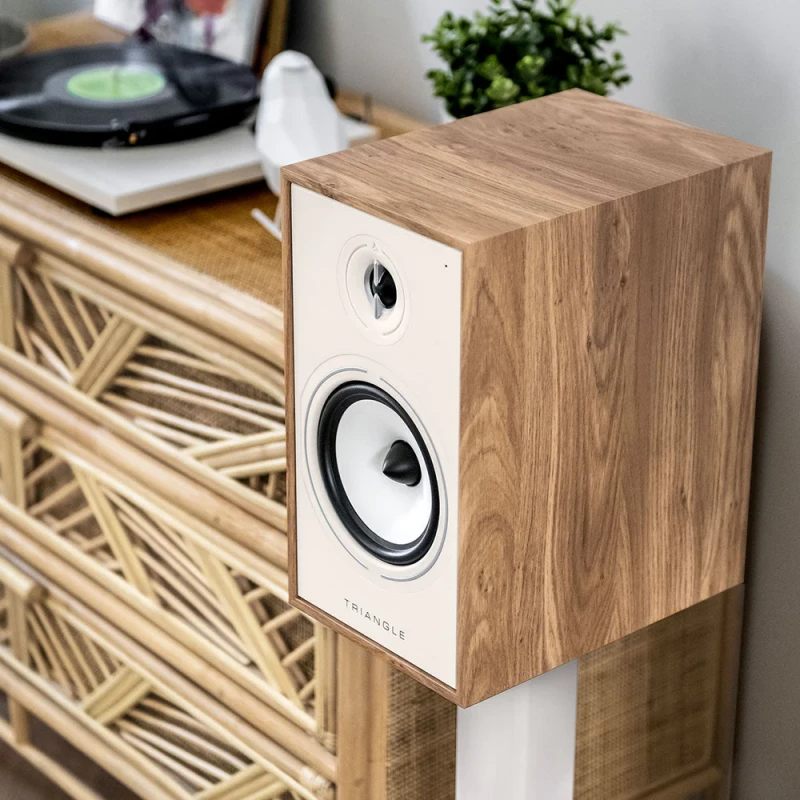 Pack Triangle Platine vinyle Lunar avec Enceintes BR03 Connect