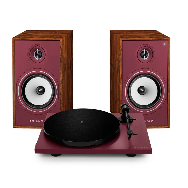 Pack Triangle Platine vinyle Lunar 1 avec Enceintes BR03 Connect