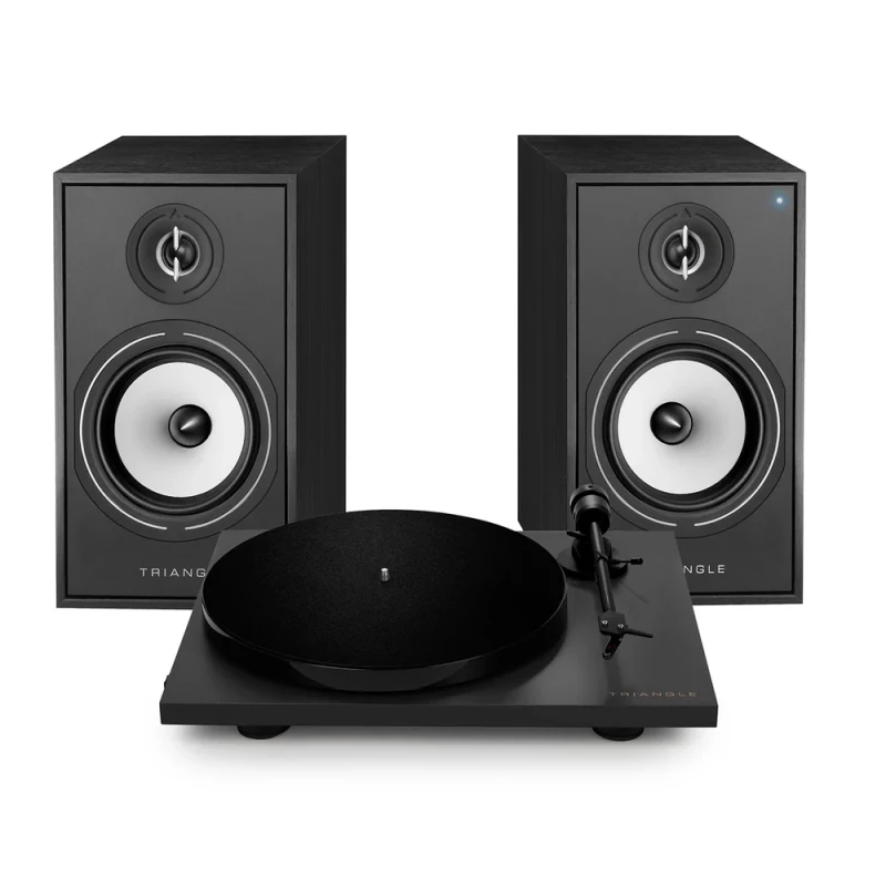 Pack Triangle Platine vinyle Lunar avec Enceintes BR03 Connect