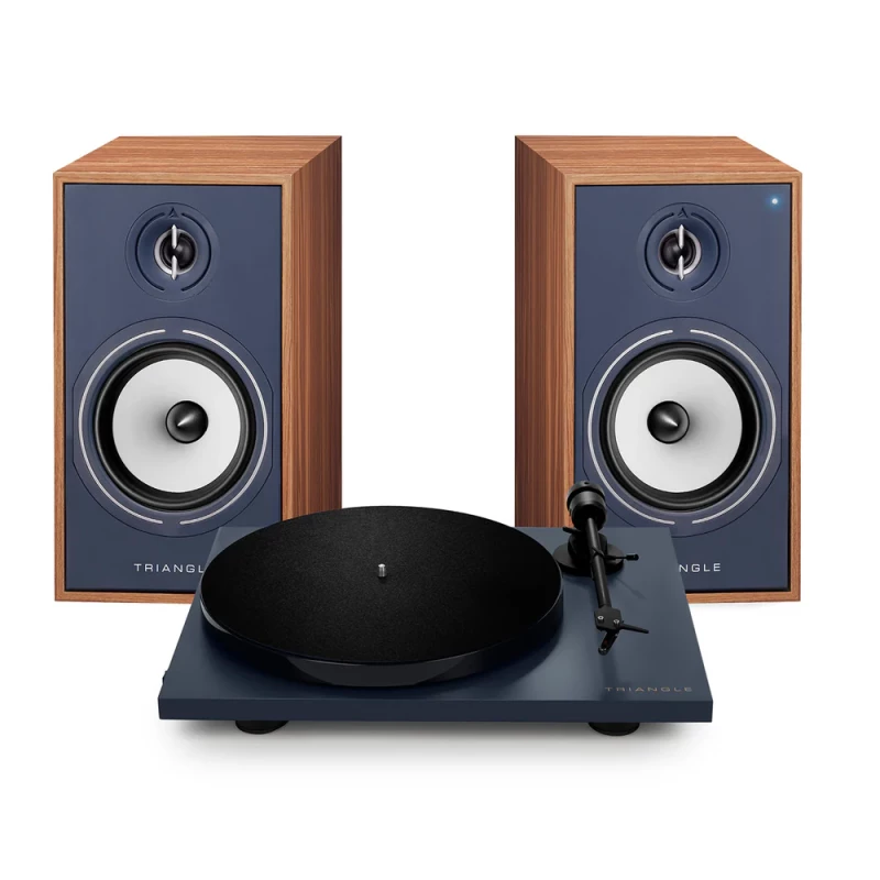 Pack Triangle Platine vinyle Lunar avec Enceintes BR03 Connect