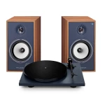 Pack Triangle Platine vinyle Lunar avec Enceintes BR03 Connect