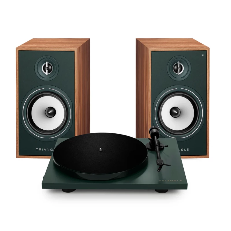 Pack Triangle Platine vinyle Lunar avec Enceintes BR03 Connect