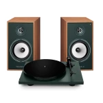 Pack Triangle Platine vinyle Lunar avec Enceintes BR03 Connect