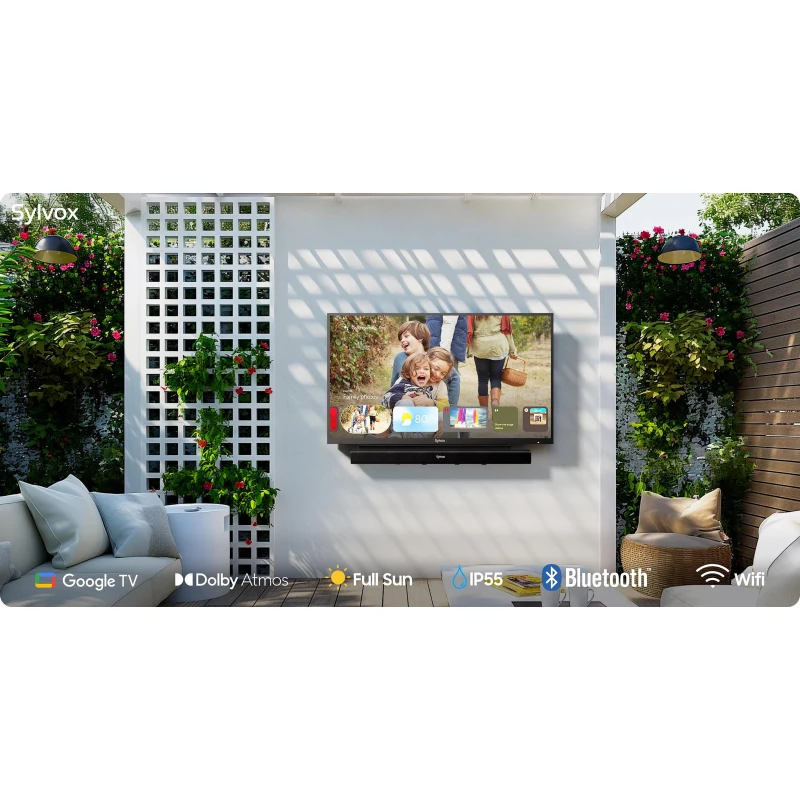 Pool Pro 2.0 - TV extérieur Google