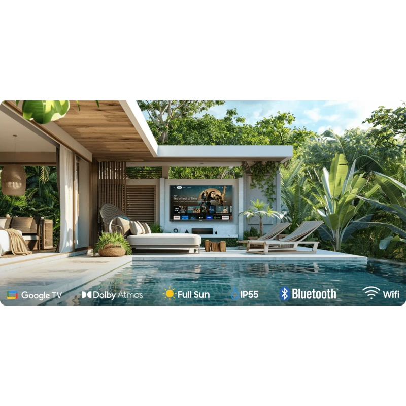 Pool Pro 2.0 - TV extérieur Google