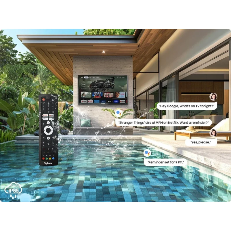 Pool Pro 2.0 - TV extérieur Google