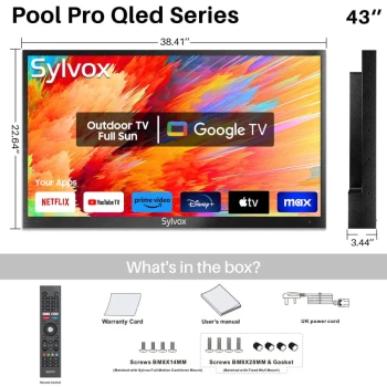 Pool Pro QLED 2.0 - TV extérieur Google