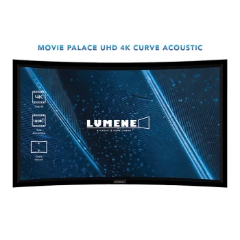 Movie Palace UHD 4K Curve acoustic - Ecran cadre fixe